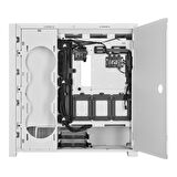 CORSAIR CC-9011233-WW iCUE 5000X RGB QL EDITION 4x120mm FAN DAHILI RGB KONTROLCU FULL TOWER SMART GAMING KASA BEYAZ