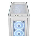 CORSAIR CC-9011233-WW iCUE 5000X RGB QL EDITION 4x120mm FAN DAHILI RGB KONTROLCU FULL TOWER SMART GAMING KASA BEYAZ