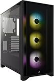 Corsaır Icue 4000X Rgb RM850E 850W 80PLUS 3XSP120 Rgb Elite Fanlı Mid-Tower Gaming Siyah Kasa