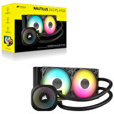 CORSAIR NAUTILUS 240 RS ARGB 240mm Siyah İşlemci Sıvı Soğutucu CW-9060092-WW