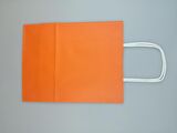KRAFT KAĞIT ÇANTA TURUNCU 18CM X 24CM - 1 ADET