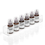 Perma Blend Luxe - Paulina Osinkowska Collection Ombre Brows Set - 6'lı Kalıcı Makyaj Boya Seti - 15 ml