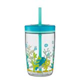 Contigo Floating Straw Shark  420 ml  Çocuk Suluk