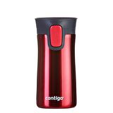 Contigo Pinnacle Vakumlu Termos Matara Tek El Bas İç Kırmızı 300ml 