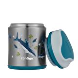 Contigo Paslanmaz Çelik Vakumlu Yemek Kabı Köpek Balığı 300ml