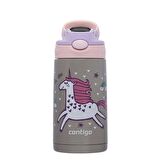 Contigo Gizmo Unicorn Çelik Çocuk Suluğu 420ML Pembe