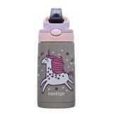 Contigo Gizmo Unicorn Çelik Çocuk Suluğu 420ML Pembe