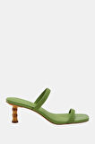 Katy Perry The Leilei Kadın Yeşil Topuklu Terlik