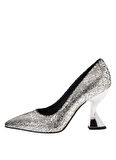 Katy Perry Gümüş Kadın Topuklu Ayakkabı KP3221