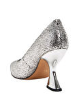 Katy Perry Gümüş Kadın Topuklu Ayakkabı KP3221