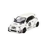 Mini GT 1/64 LB-WORKS x Abas Works ABARTH 595 Gara White - Blister Paket