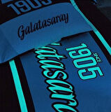 Lisanslı Tek Kişilik Nevresim Takımı Galatasaray 1905 Glow