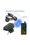 Bt12 Kask Kulaklık Bluetooth Motosiklet Kulaklık Interkom Motorsiklet Kulaklık