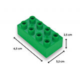 03 555 Sinerjim 6 RENKLİ TUĞLA BLOKLAR