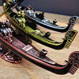 Metal Dekoratif Venedik Kayık