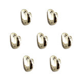 Büyük Tekli Fincan Askı, Dekor Askısı - Nikel, 12x23x30 Mm