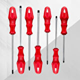 7 Li Tornavida Seti 4 Adet Düz - 3 Adet Yıldız Tornavida