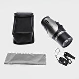 30X30 Tek Gözlü Ayarı Gerektirmeyen Perma Focus Otomatık Netleme Dürbün Gri