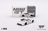 Mini GT Lamborghini Countach LB-WORKS White 2024 Tokyo Auto Salon 966