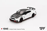 Mini GT Nissan GT-R Nismo 2024 Brilliant White Pearl 1045