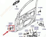 Hyundai Getz Ön Kapı Gergisi 2002-2005 Benzin 1.3 4Vites 60Kva