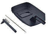 Kaynak Makinası Koruyucu Camlı Siperlik (29,5x25cm),Tel Fırça (18.2cm),Elektrot Kaynak Çubuğu (30cm)