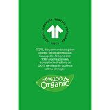 Asker Yeşil V Yaka Organik Pamuklu Tişört