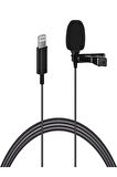 Apple Iphone Lightning Profesyonel Youtuber Yaka Mikrofonu