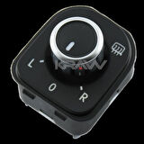 AYNA AYAR ANAHTARI KROM VW GOLF 6 - PASSAT - TIGUAN