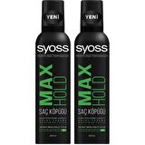 Syoss Köpük Maximum Tutuş 250ml X2