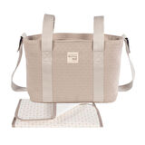 Walking Mum Eco Mum Crossbody Bebek Bakım Çantası Apricot