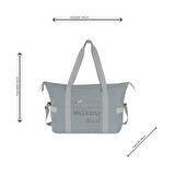 Walking Mum Eco Mum XL Bebek Bakım Seyahat Çantası Cloud