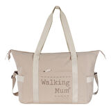 Walking Mum Eco Mum XL Bebek Bakım Seyahat Çantası Apricot