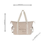 Walking Mum Eco Mum XL Bebek Bakım Seyahat Çantası Apricot