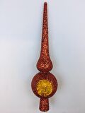 YILBAŞI TEPELİK KIRMIZI SARI SİVRİ 24CM