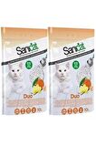 Tozsuz Vanilyalı Mandalina Aromalı Doğal Kedi Kumu 10 Lt X 2 Adet