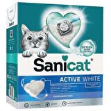 SaniCat Active White Ultra Topaklanan Kedi Kumu 6l