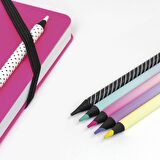 MILAN 71522206 SUNSET İNCE UÇLU KURU BOYA KALEMİ - 6 LI