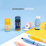 MILAN 4725116SM EXTENTION KALEMTRAŞ/SİLGİ(SWIMS) - 16ADET