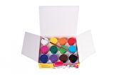 JOVI 521 GUAJ BOYA 12 X 15ML KAVANOZ + FIRÇA ASORTİ RENKLER - 12'Lİ KUTU