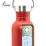 Laken Paslanmaz Çelik Basik Şişe 500 Ml. S/S Cap Black   Lkbsh50Ne Tek Renk-STD