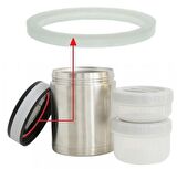 Laken Silikon Conta  LKRPX028  Dış Kapak çin  Yemek Termo Tek Renk-STD