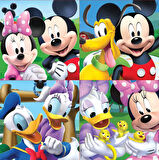 Educa 12+16+20+25 Parça Mickey Mouse Puzzle - Taşıma Çantalı