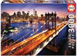 Educa 3000 Parça Puzzle Manhattan'da Günbatımı
