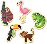 Educa Tropik Hayvanlar Puzzle