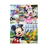 Educa Çocuk Puzzle 2X25 Parça Mickey-Friends 18876
