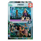 Educa Çocuk Puzzle 2X100 Parça Raya&The Lst Dragon 18883