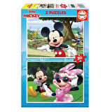 Educa Çocuk Puzzle 2X20 Parça Mickey-Friends 18884