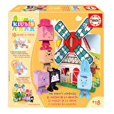 Educa Çocuk Puzzle El Molino De La Grnja The Kiu 19223