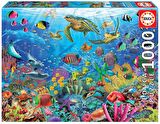 Educa 1000 Parça Tropical Fantasy Turtles Puzzle